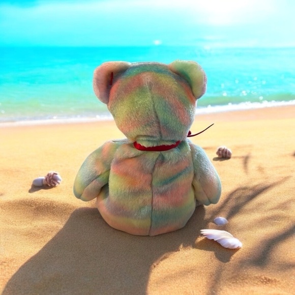 Ty Beanie Baby 'Bidder' the EBAY Bear (8.5 inch) -Been sealed in Box - Picture 7 of 8